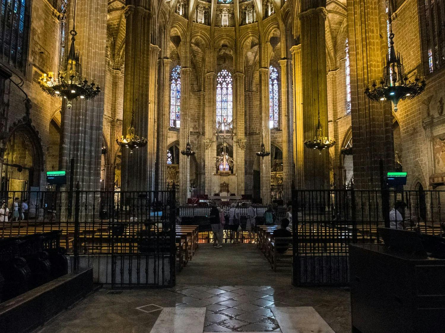 Barcelona Cathedral Ticket Location