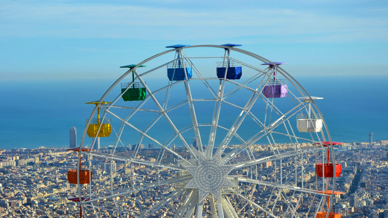 Tibidabo Amusement Park Ticket Ticket