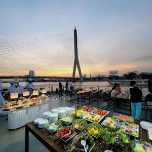 White Orchid Chao Phraya Dinner Cruise with Unlimited Beer