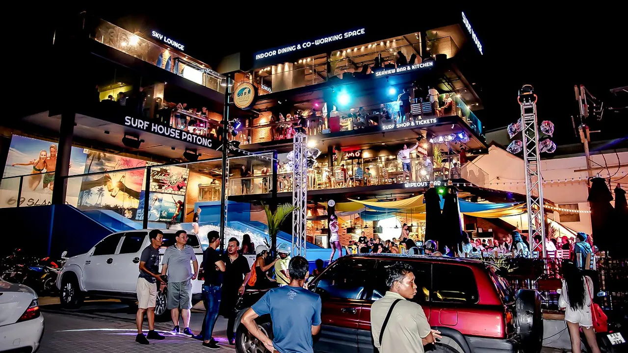 Surf House Phuket Patong Beach Location