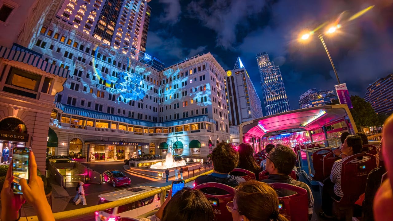 Big Bus Hong Kong Open-Top Night Tour Thrillark