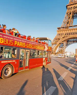 Big Bus Hop on Hop off Pass Paris