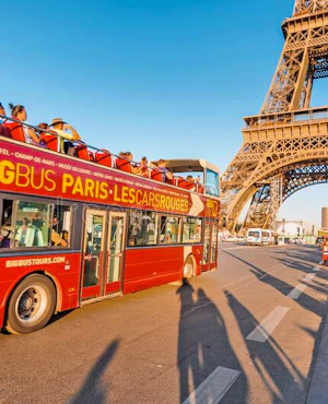 Big Bus Hop on Hop off Pass Paris