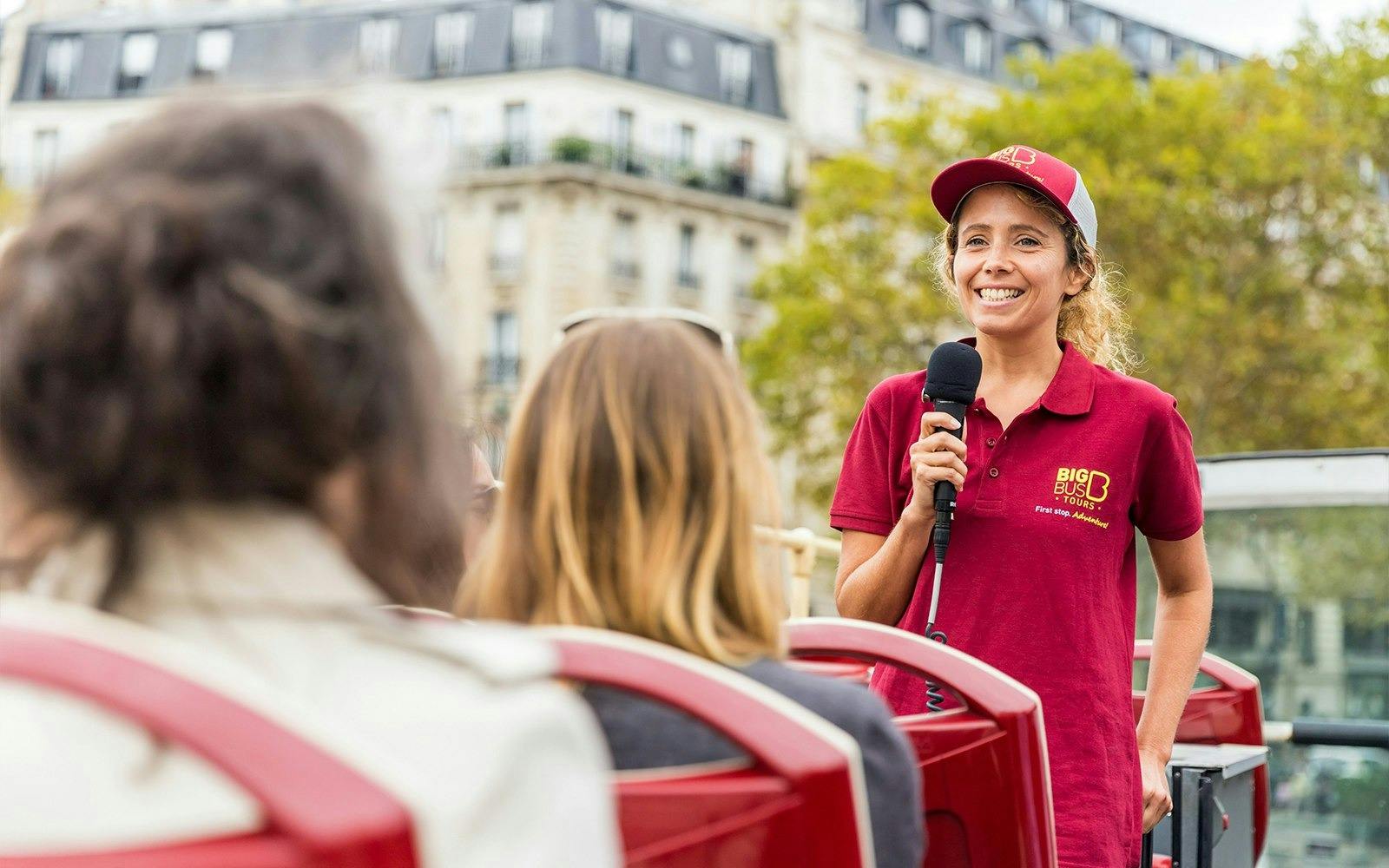 Big Bus Hop on Hop off Pass Paris Thrillark