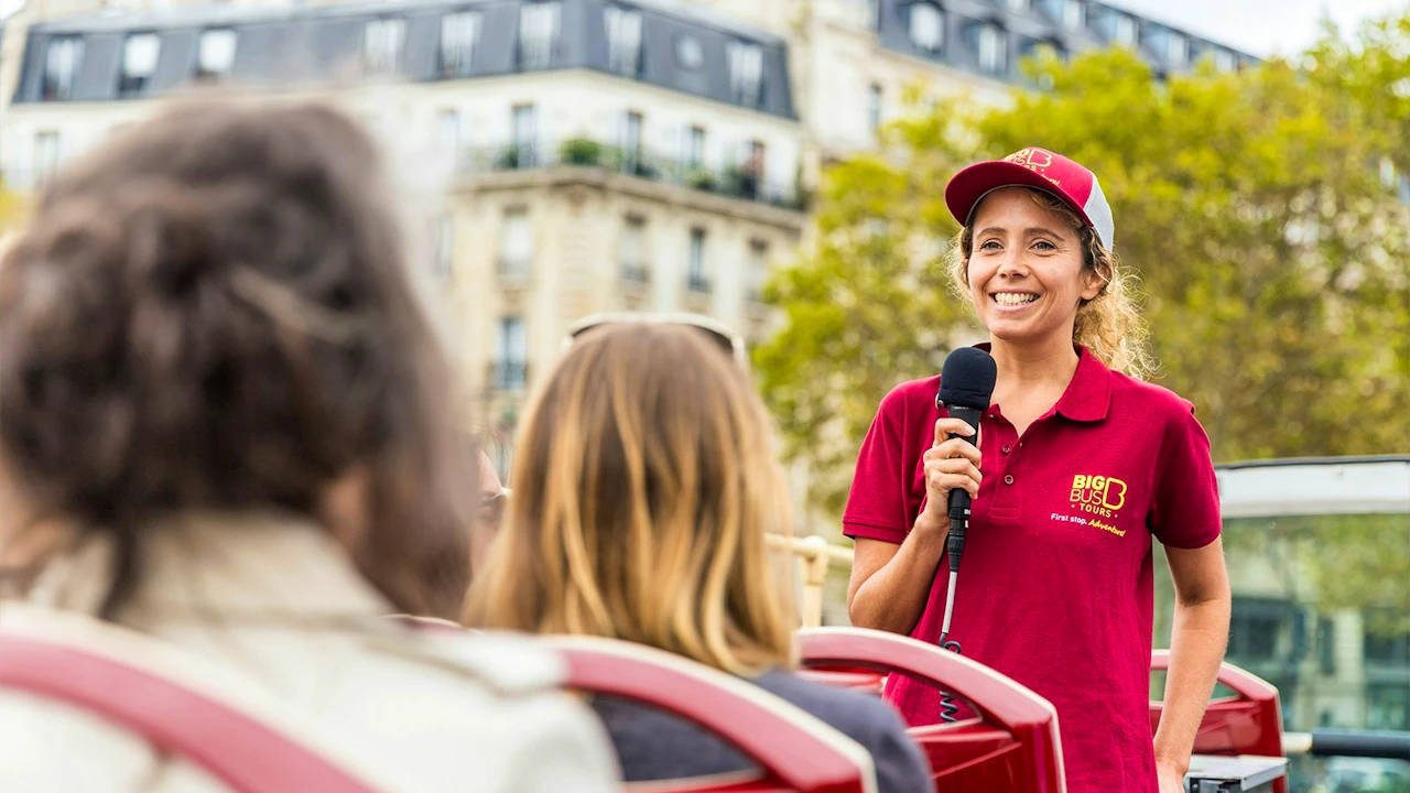 Big Bus Hop on Hop off Pass Paris Thrillark