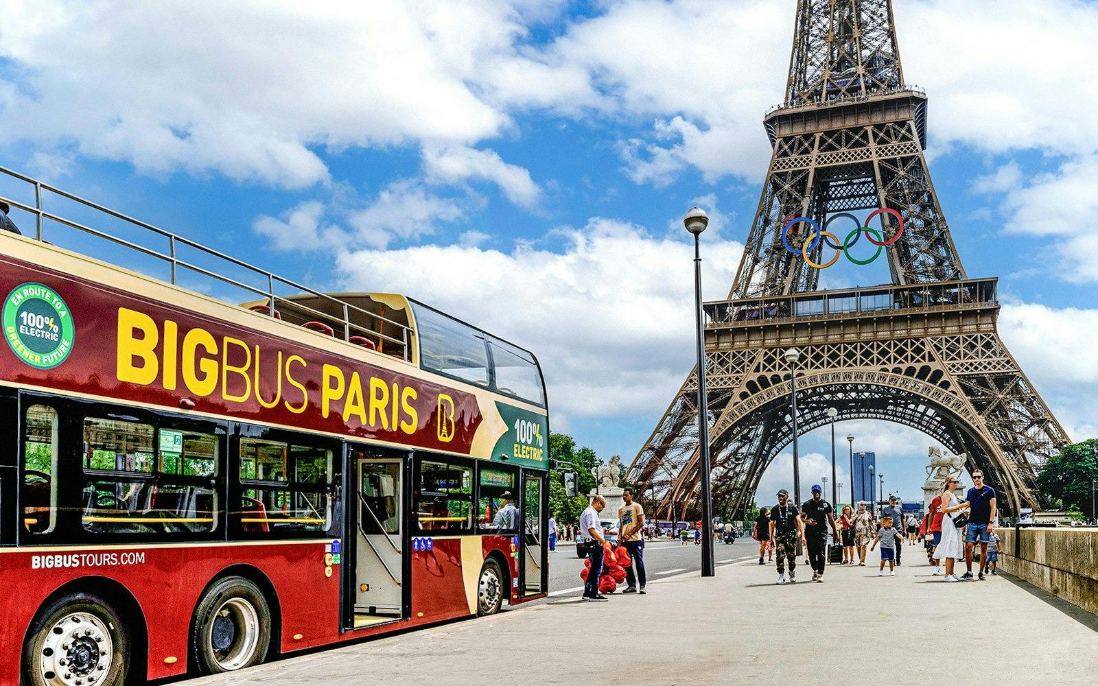 Big Bus Hop on Hop off Pass Paris Discount