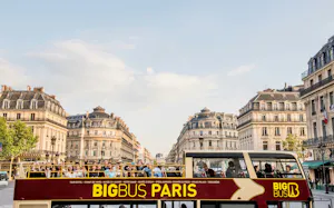 Big Bus Hop on Hop off Pass Paris