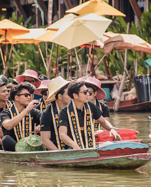 Pattaya Floating Market Boat Tour