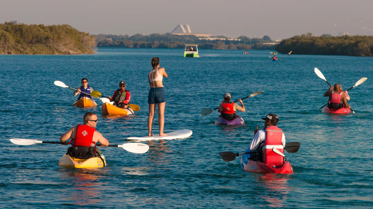 Kayaking through the eastern mangrove national park Price