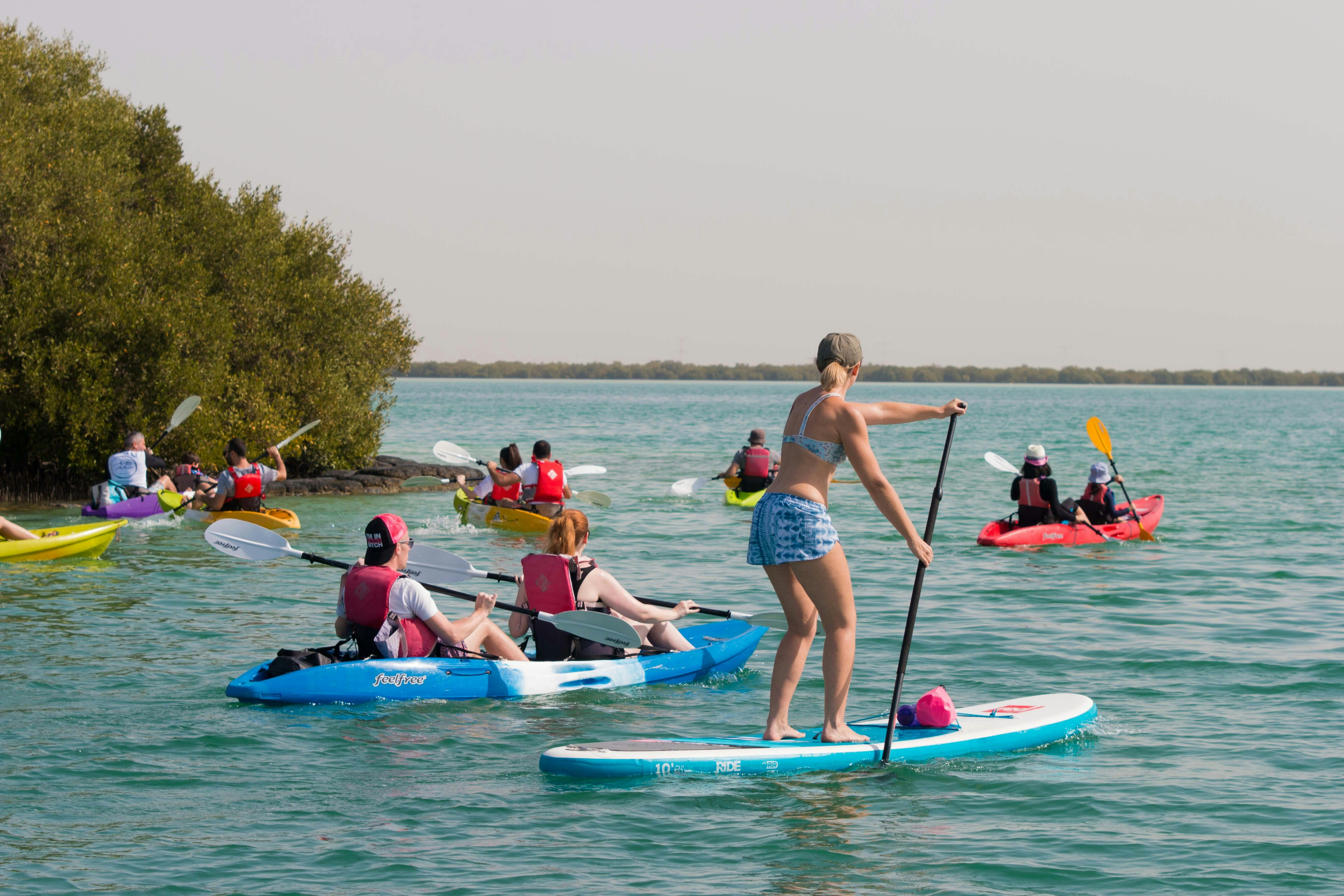 Kayaking through the eastern mangrove national park Ticket