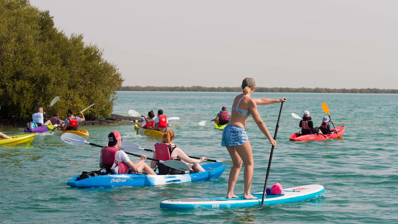 Kayaking through the eastern mangrove national park Ticket