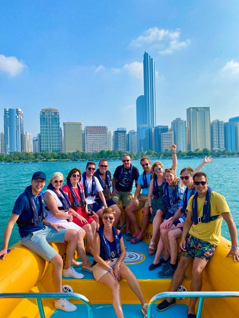 Yellow Boat Abu Dhabi - Corniche Tour Thrillark