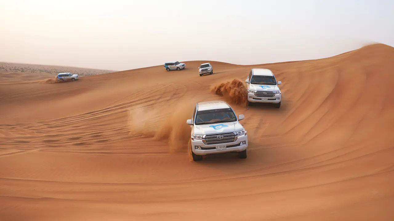 Premium Red Dunes Desert Safari Dubai with BBQ at Al Khayma Camp Ticket