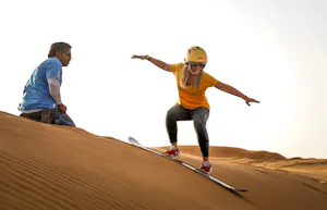 Premium Morning Safari with Quad Bike, Sandboarding & Camel Ride