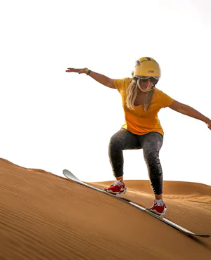 Premium Morning Safari with Quad Bike, Sandboarding & Camel Ride