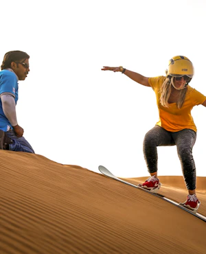 Premium Morning Safari with Quad Bike, Sandboarding & Camel Ride