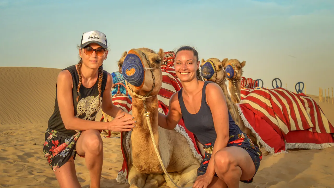 Sunset Camel Trekking With BBQ Dinner Review