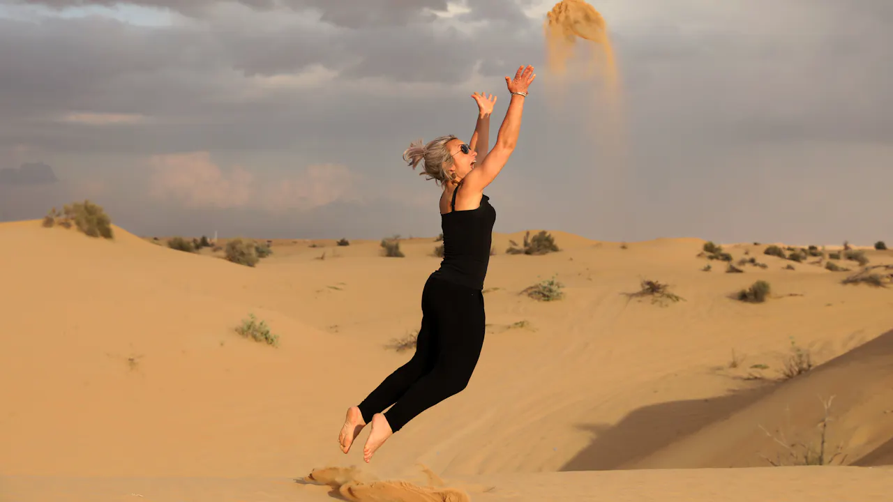 Sunset Camel Trekking With BBQ Dinner Price