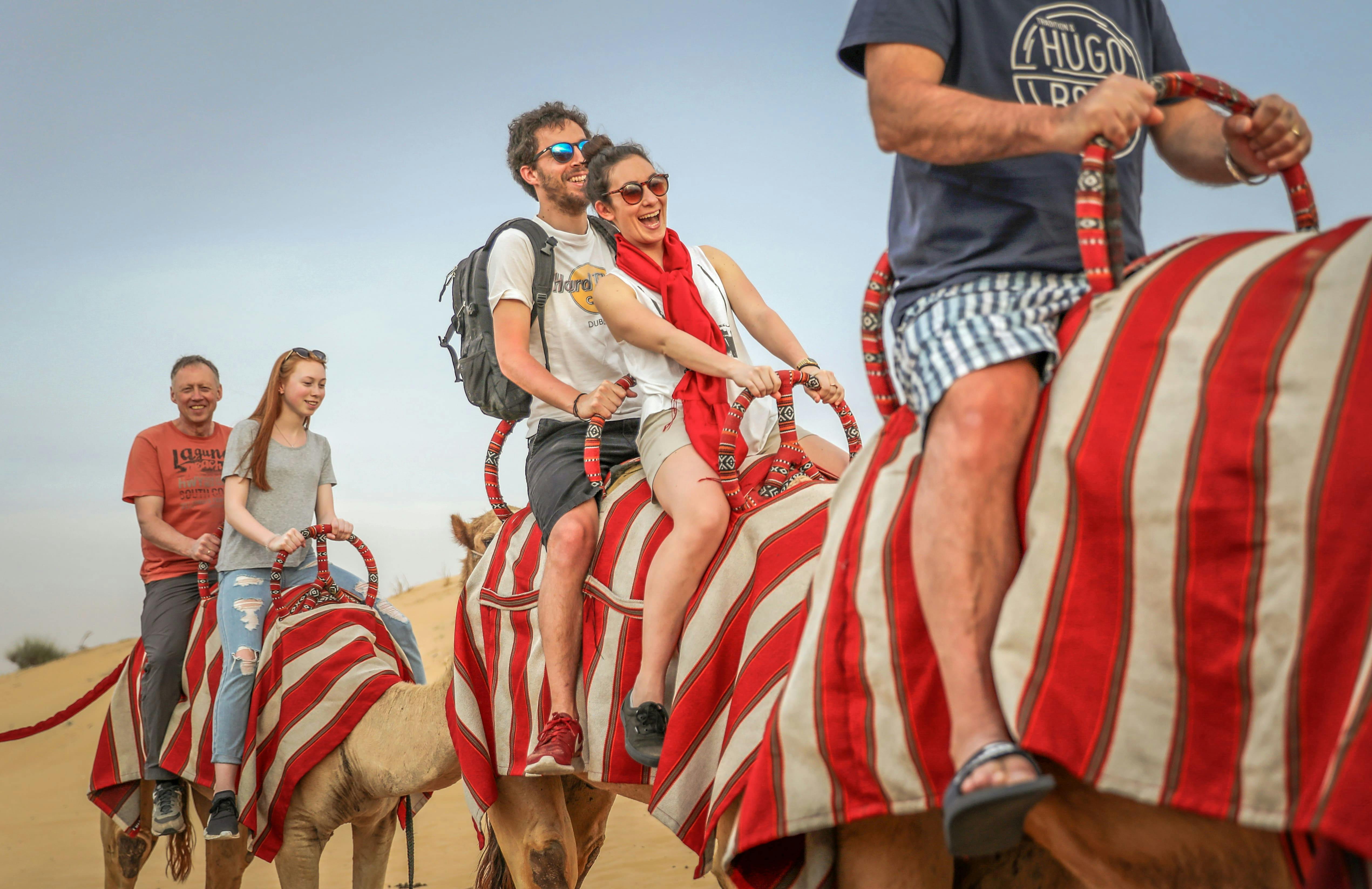 Overnight Red Dune Desert Safari with Dune Bashing BBQ & Breakfast Location