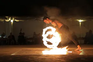 Overnight Red Dune Desert Safari with Dune Bashing BBQ & Breakfast