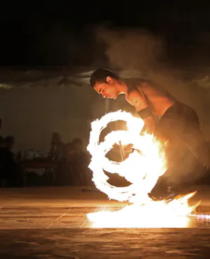 Overnight Red Dune Desert Safari with Dune Bashing BBQ & Breakfast