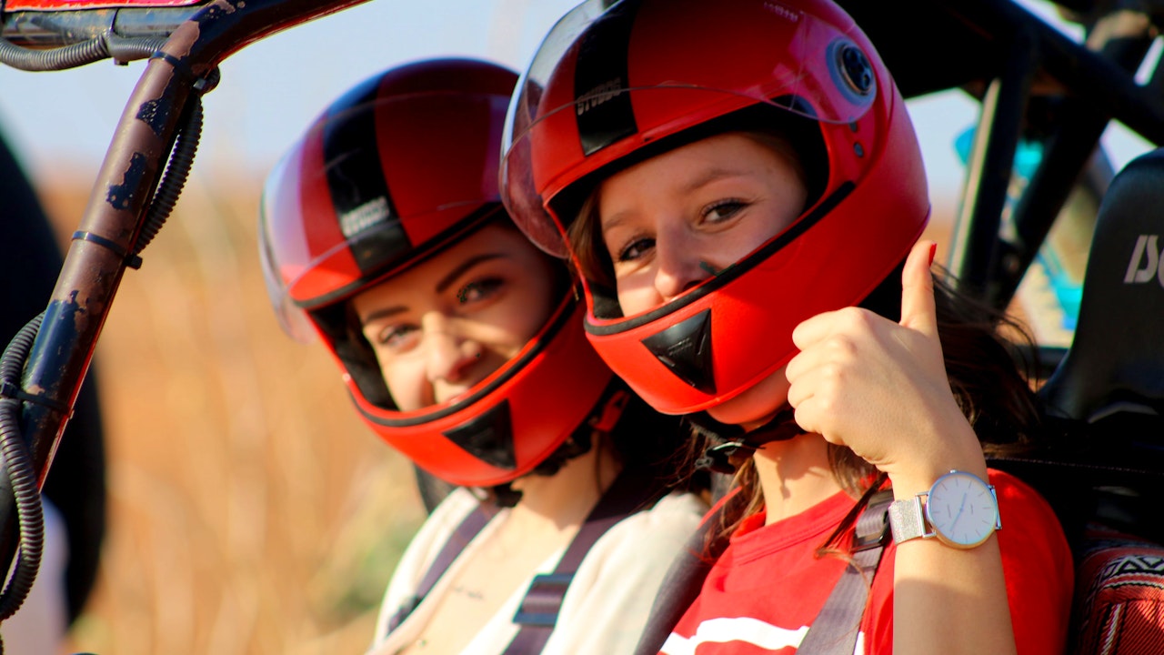 1 Seater Self Drive Dune Buggy Safari with Pickup and Drop Off Ticket