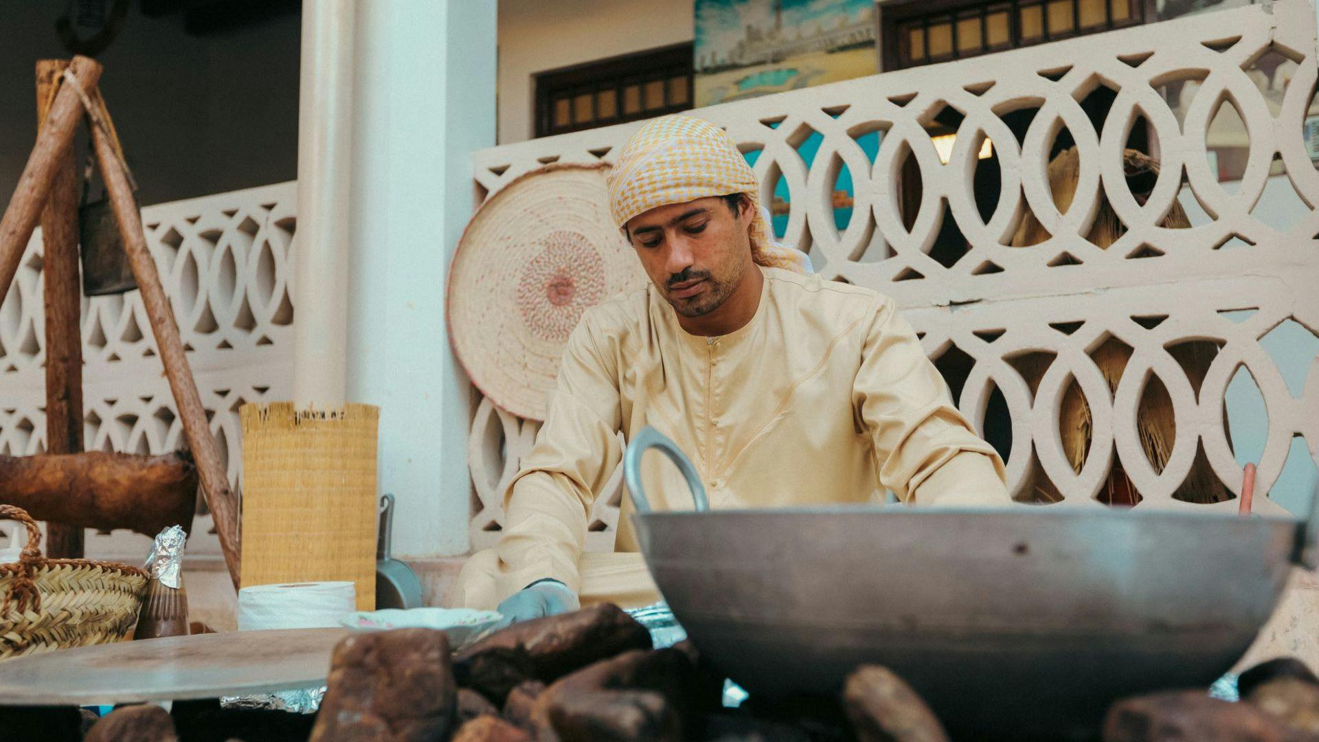 Emirati Breakfast Cooking Classes at Al Khayma Heritage House Location