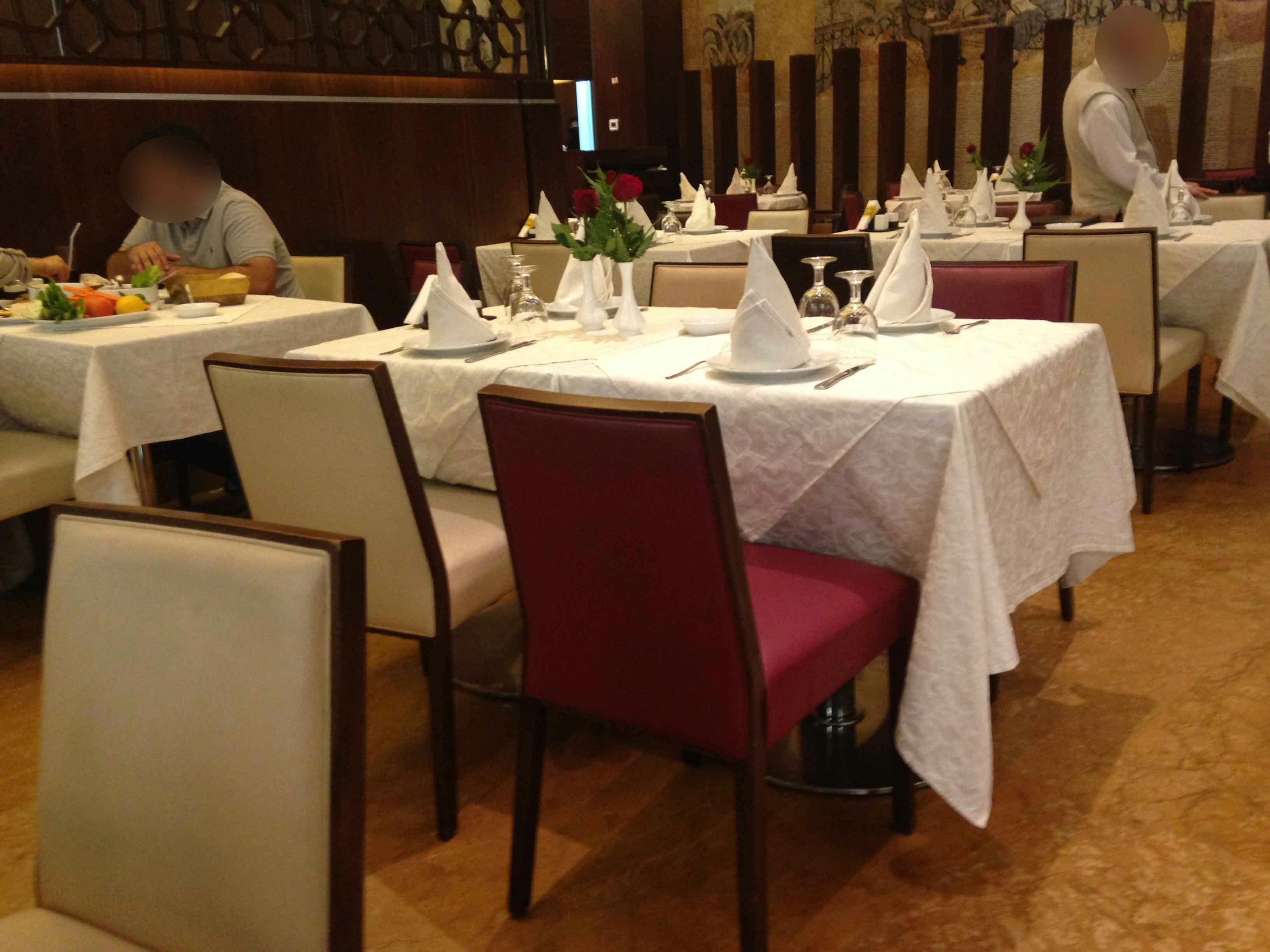 Discover Dubai by night and dine with The Ski Slopes view at Karam Restaurant