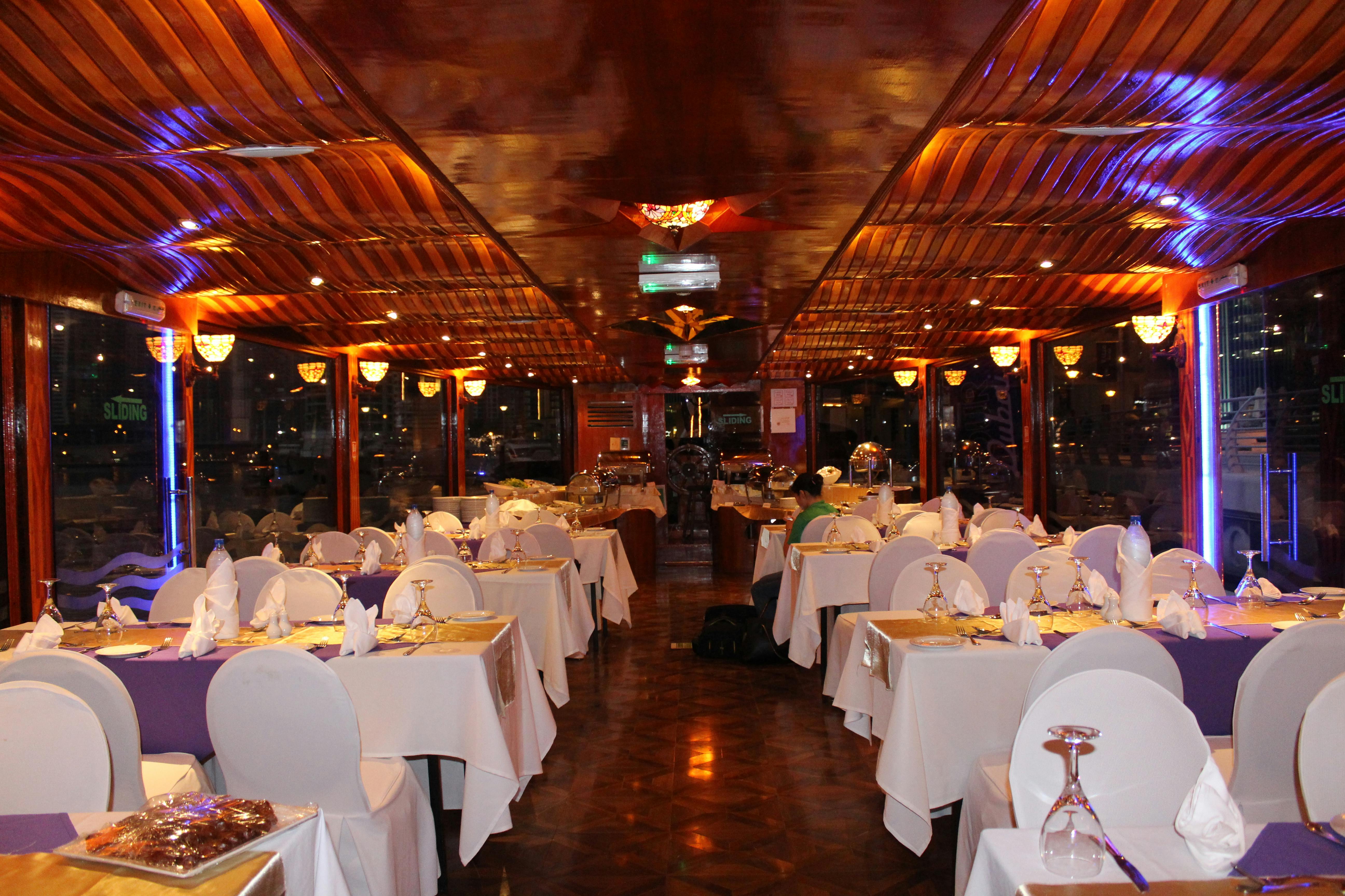 Sunset Dinner Dhow Cruise at Dubai Marina 