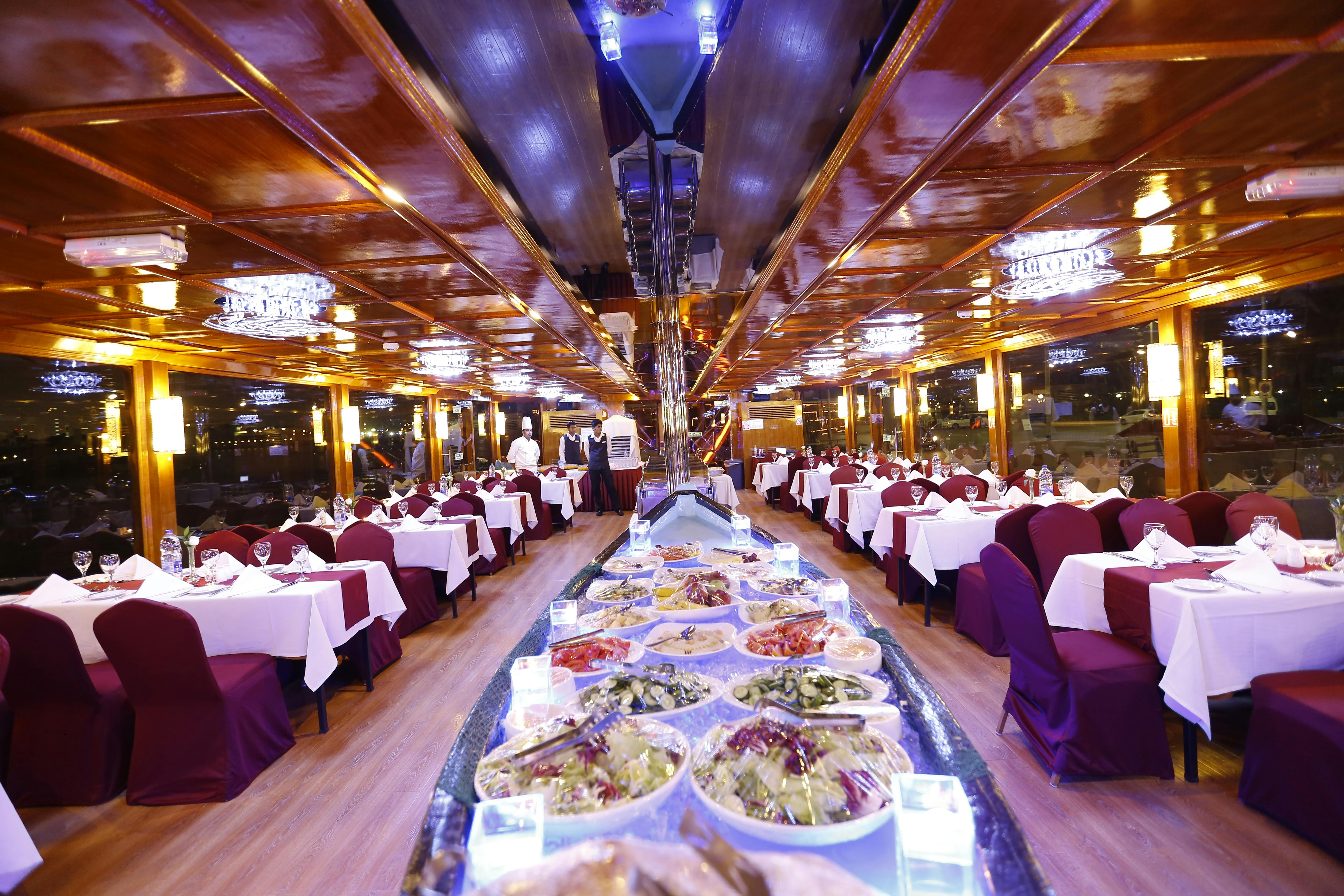 Sunset Dinner Dhow Cruise at Dubai Marina Thrillark