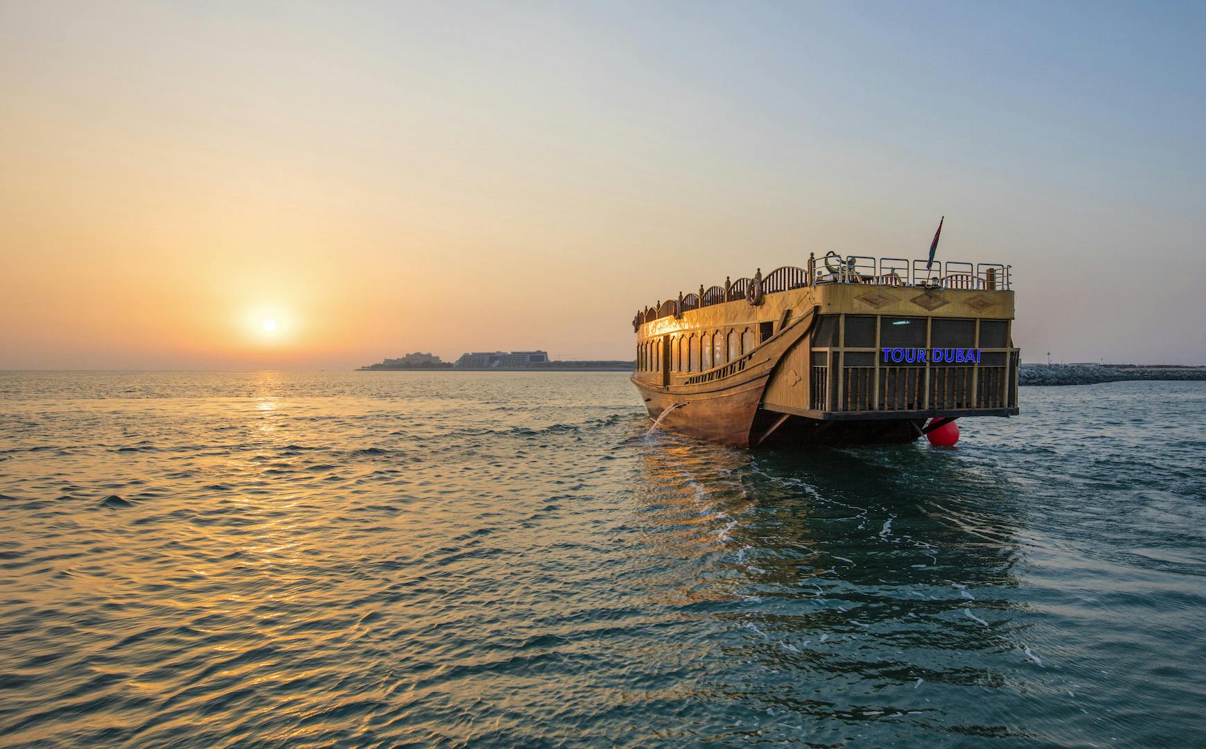 Sunset Dinner Dhow Cruise at Dubai Marina Price
