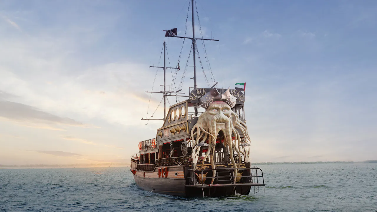 Pirate Brunch and Swim at Dubai Canal