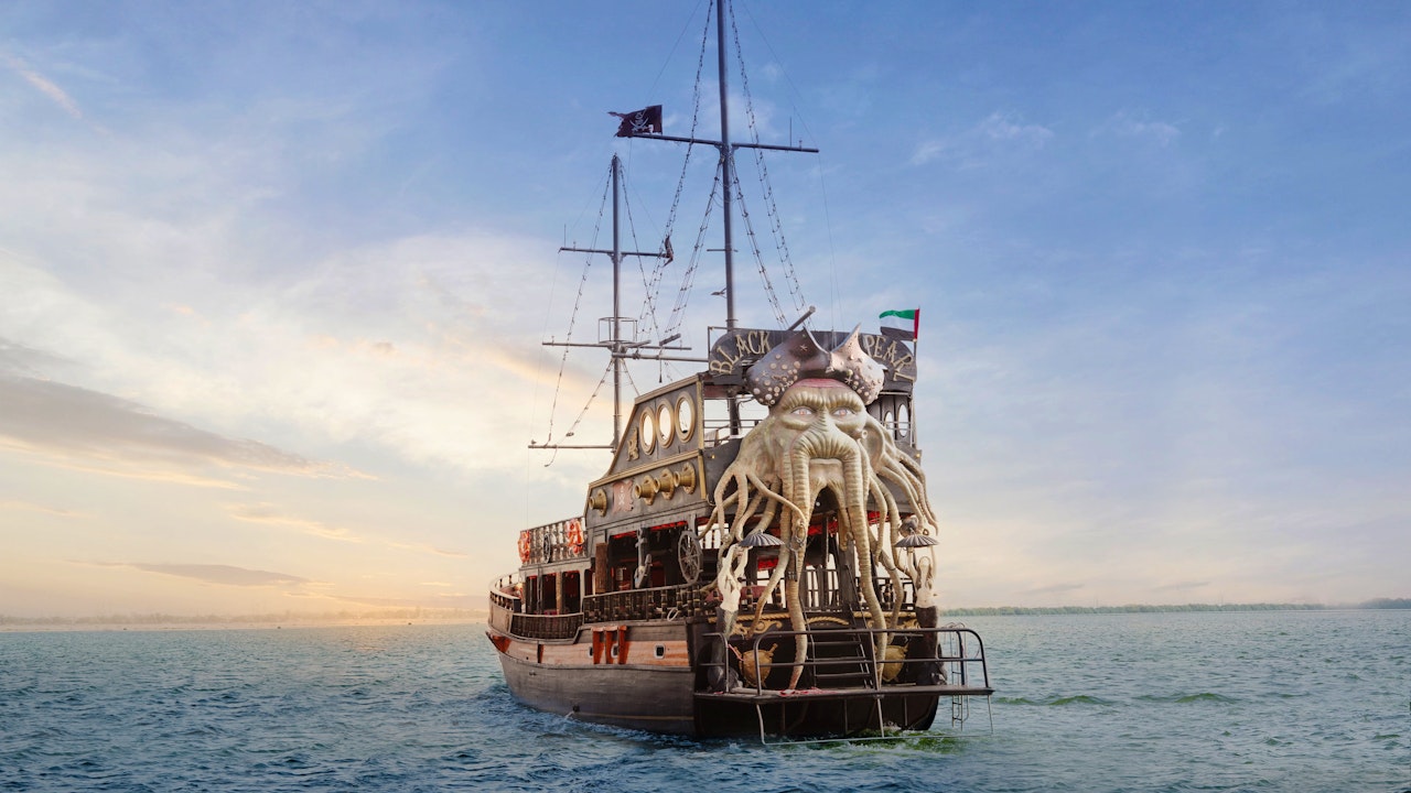 Pirate Brunch and Swim at Dubai Canal