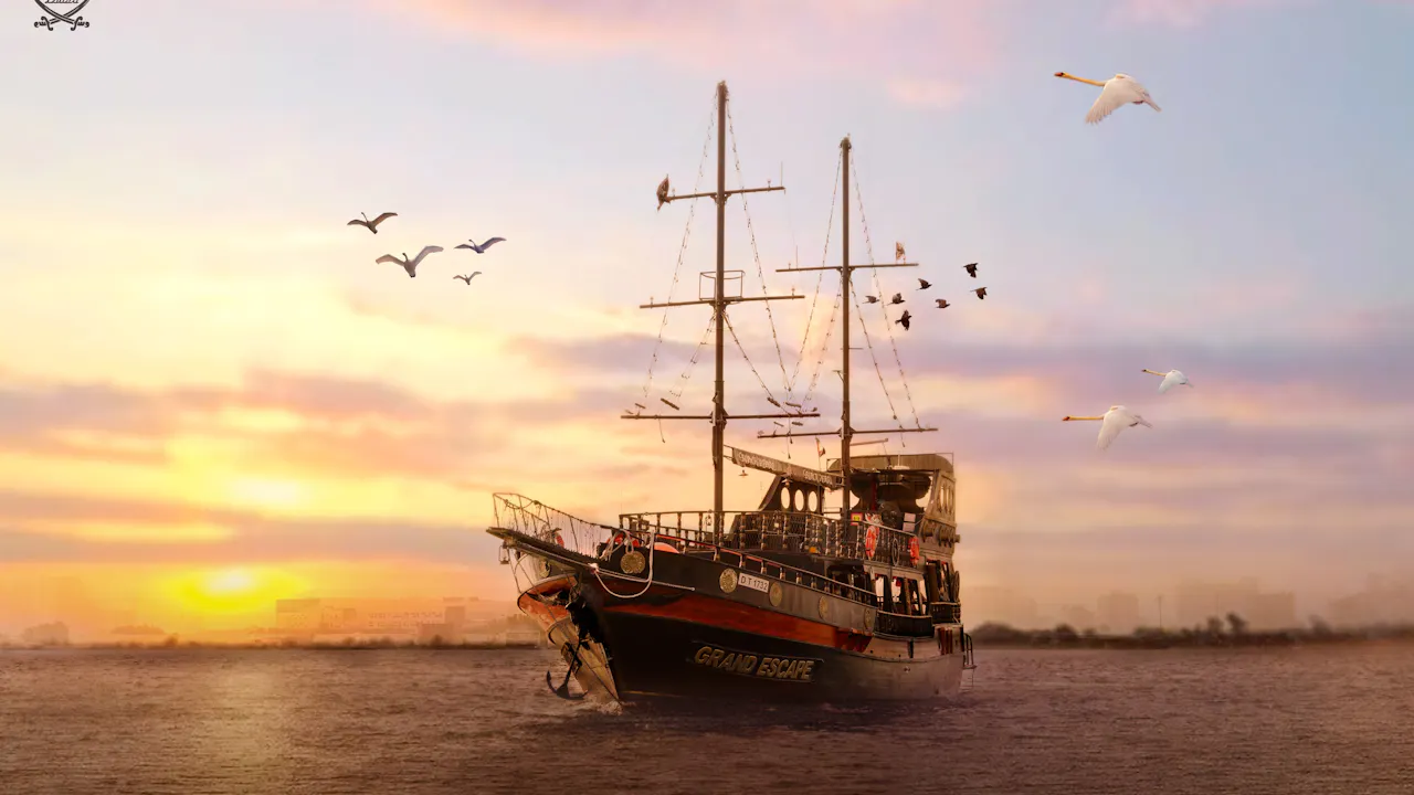 Pirate Brunch and Swim at Dubai Canal Price