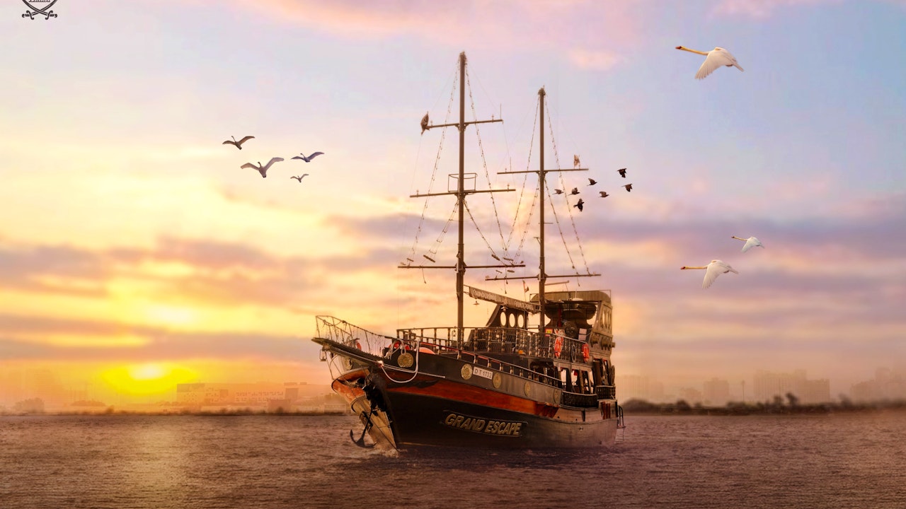 Pirate Brunch and Swim at Dubai Canal Price