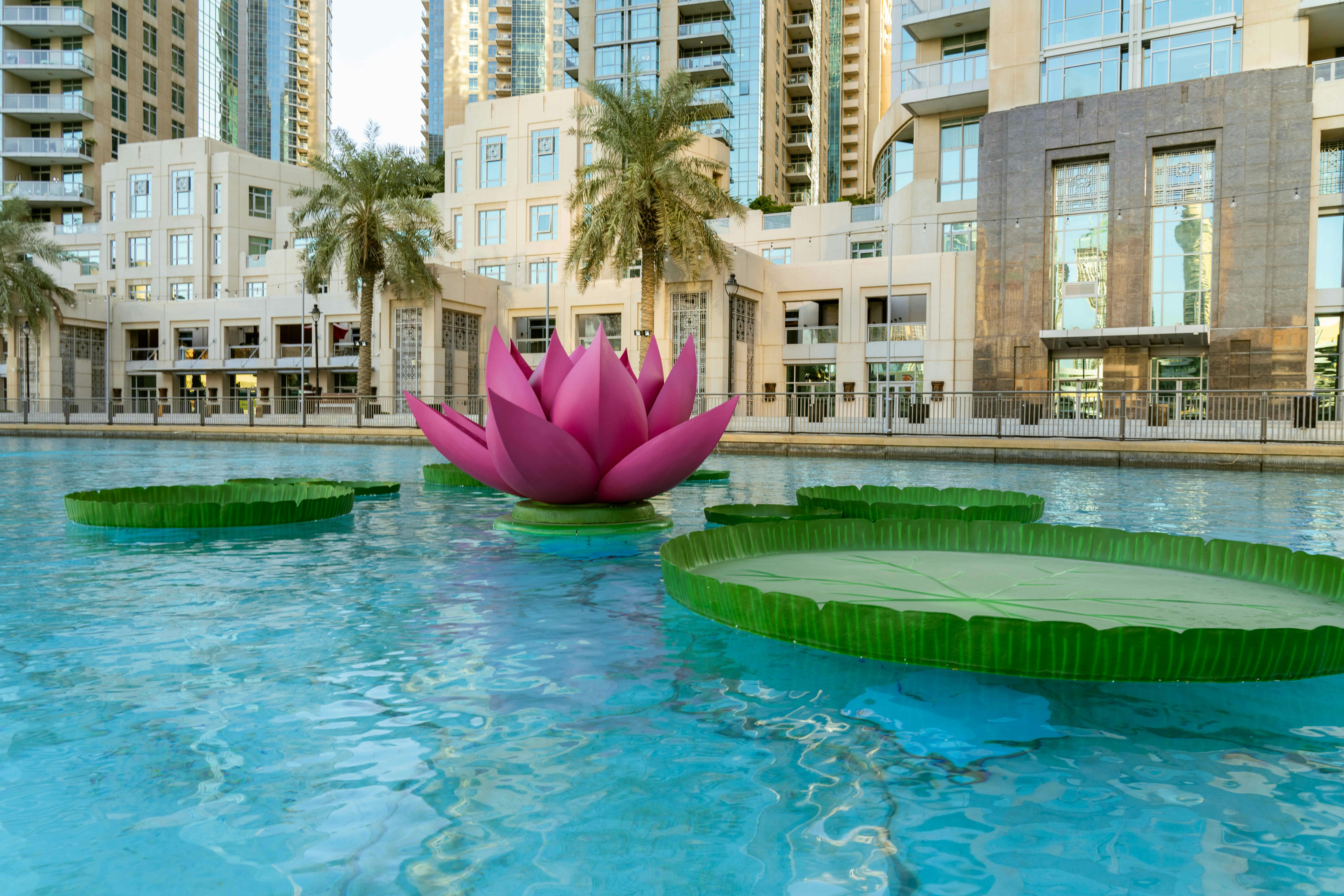 Dubai Fountain Flamingos Boat Experience Location