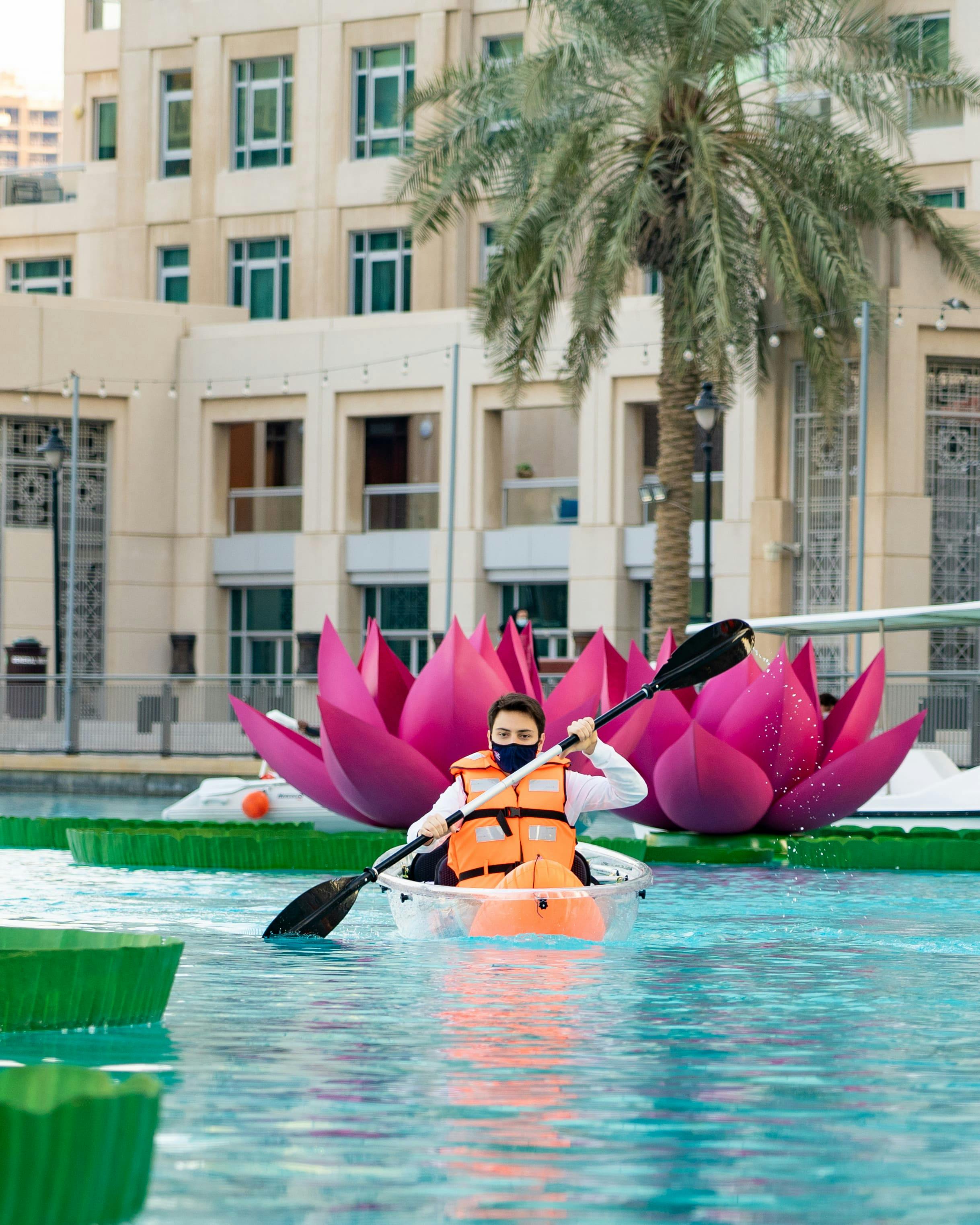 Dubai Fountain Kayaking Adventure Price