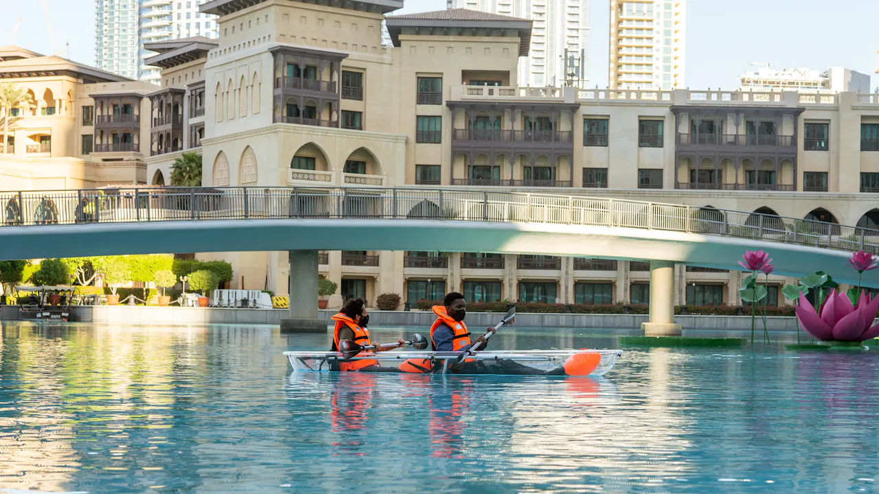 Dubai Fountain Kayaking Adventure