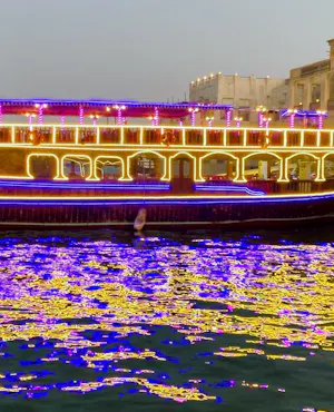 Dubai Creek Dhow Cruise with Buffet Dinner