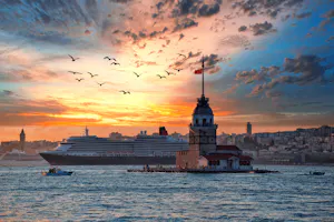 Bosphorus Dinner Cruise with Sightseeing and Show