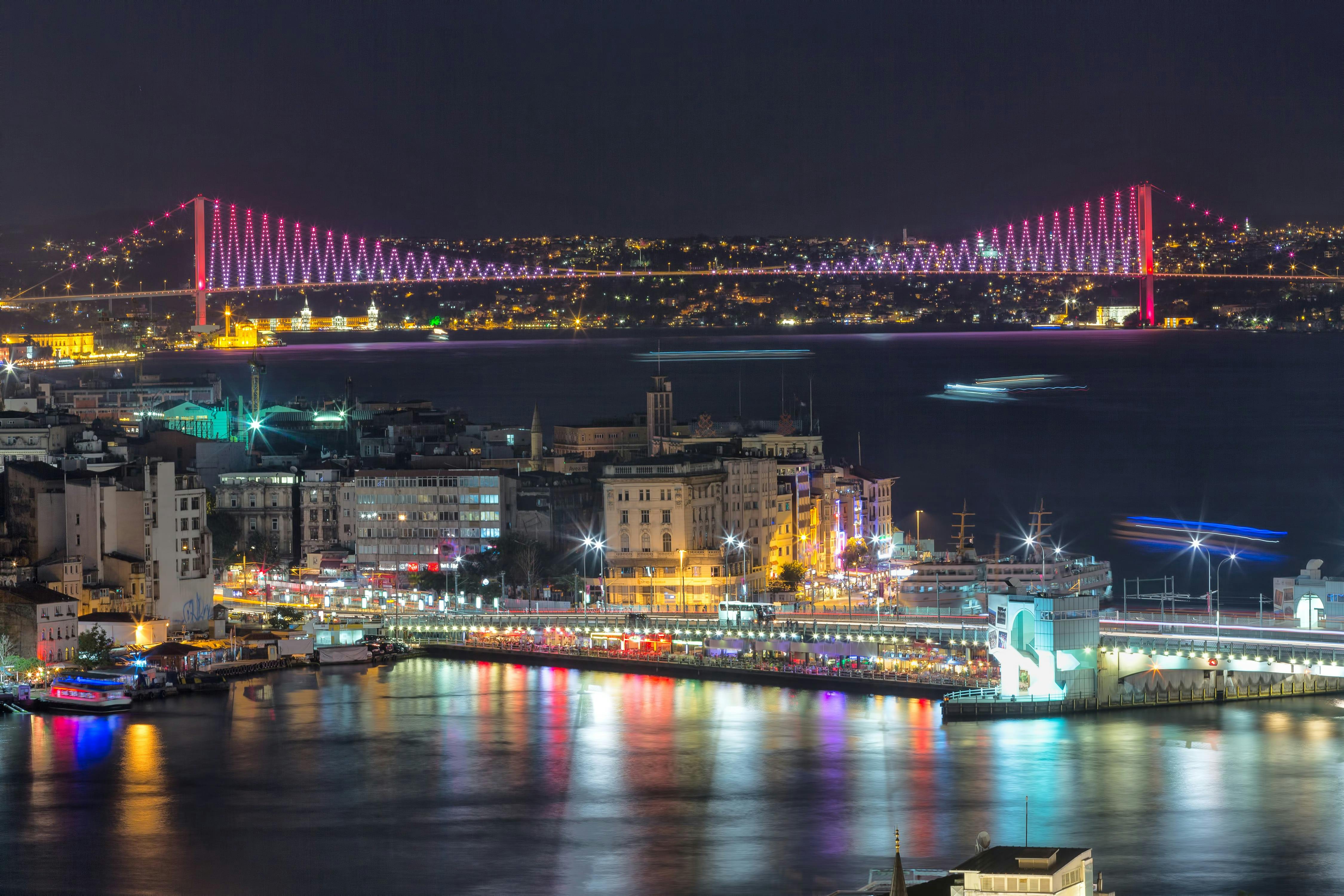 Bosphorus Dinner Cruise with Sightseeing and Show Ticket