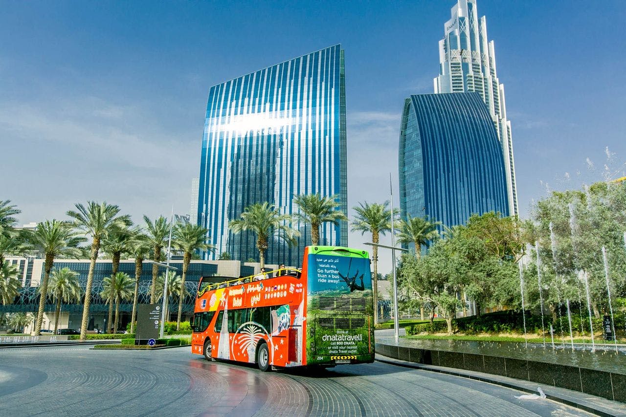 Dubai City Sightseeing Tour: 24 Hours Hop on Hop Off Ticket