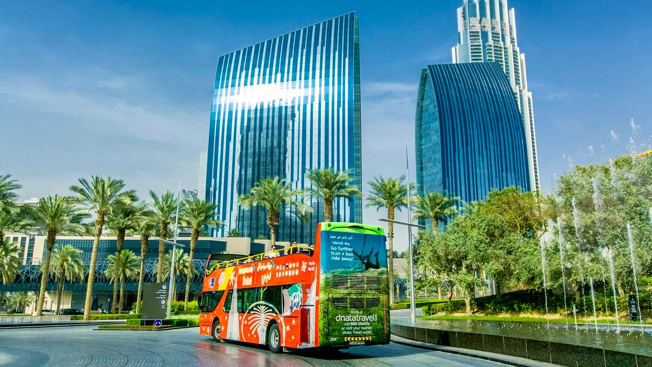 Dubai City Sightseeing Tour: 24 Hours Hop on Hop Off Ticket