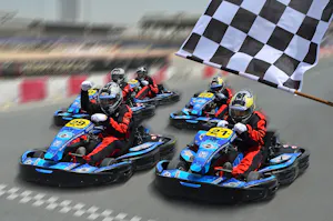 Outdoor Karting at Dubai Autodrome