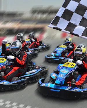 Outdoor Karting at Dubai Autodrome