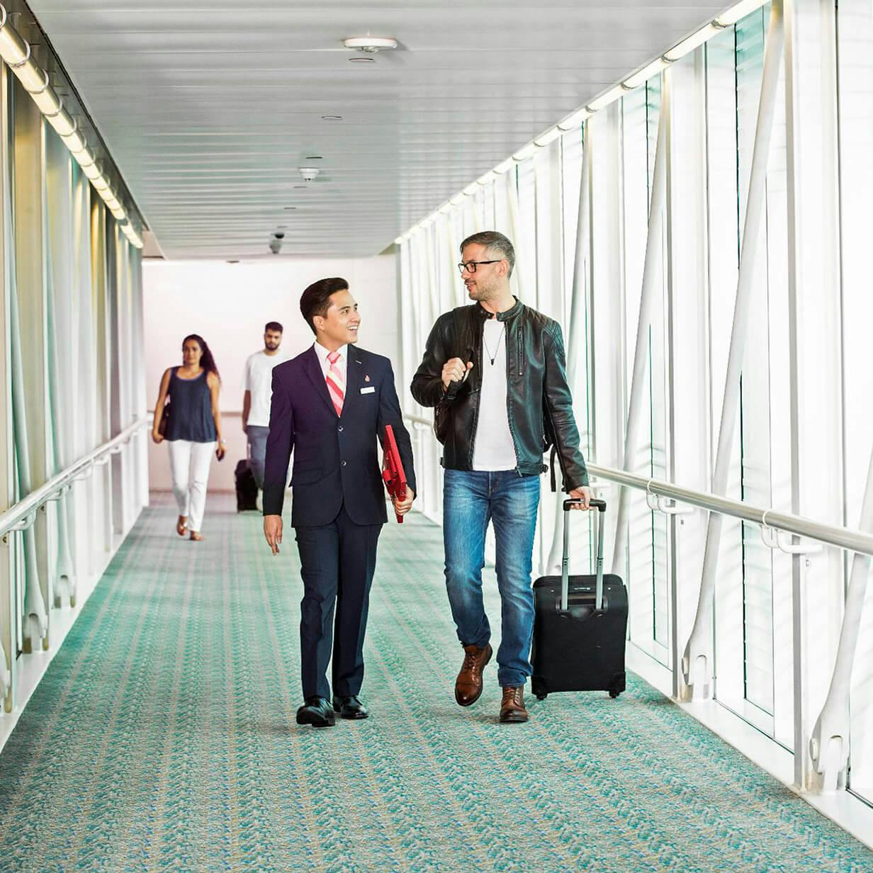 Marhaba Service: Departure Meet & Greet Location