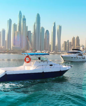 Dubai Private Yacht: 34 Feet (Up to 10 Pax)