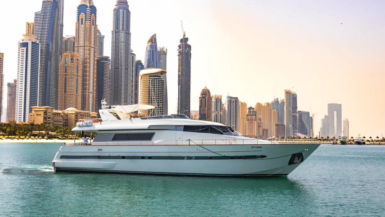 Dubai Private Yacht: 82 Feet (Up to 50 Pax) Location