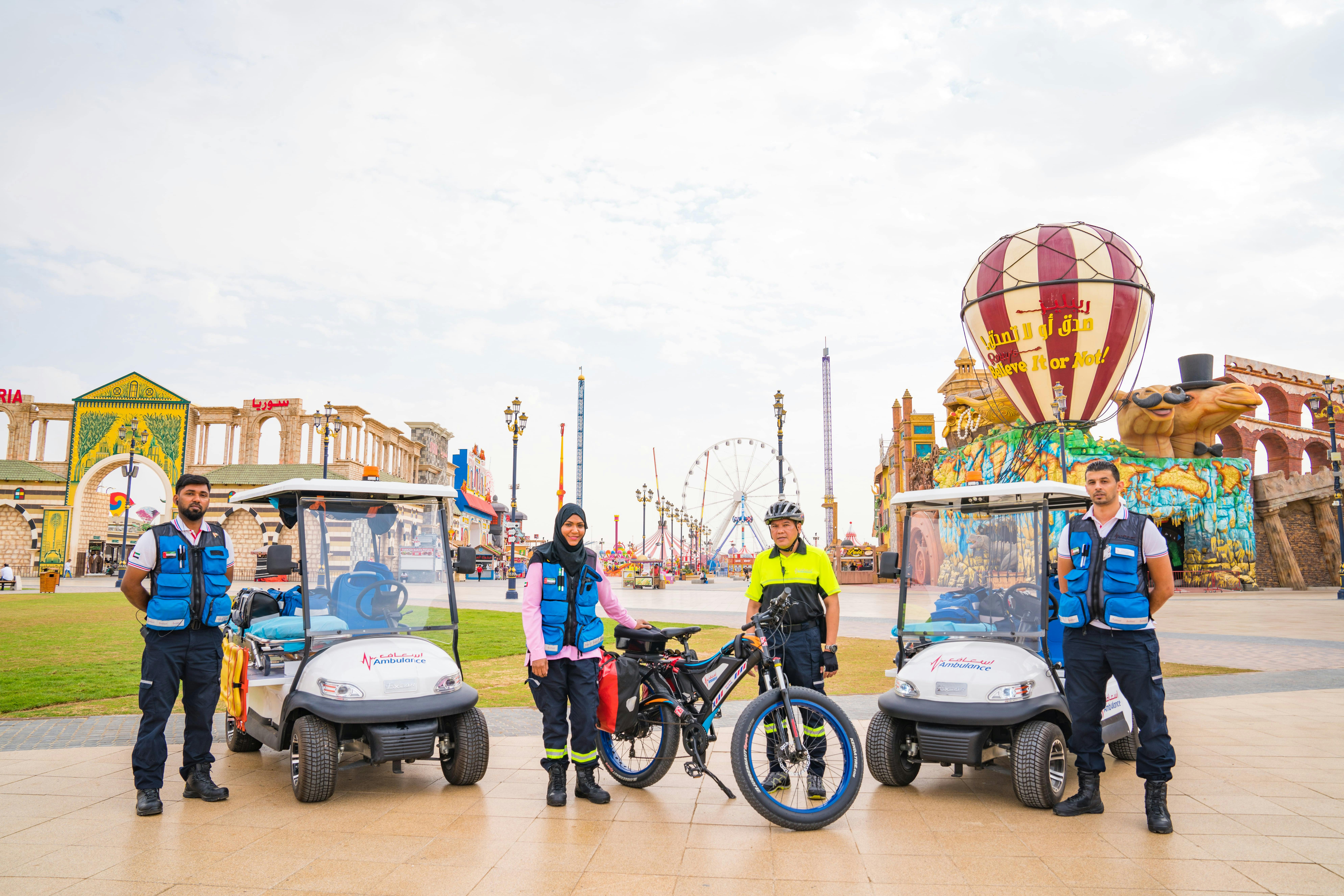 miracle garden and global village dubai