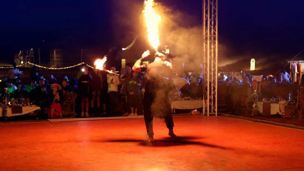 Caravanserai Bedouin Desert Dinner Experience Location